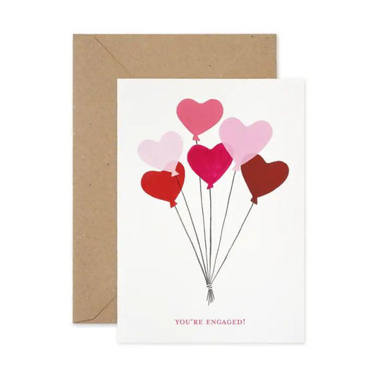 You're Engaged Card - Winterberries