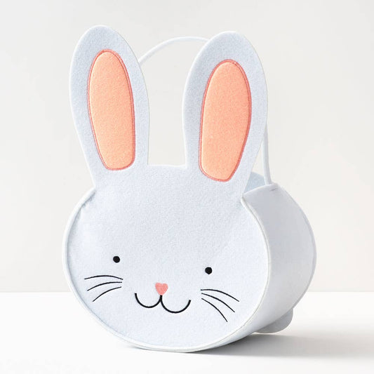 Bunny Pom Easter Basket - Winterberries