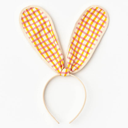 Knotted Bunny Ear Headband - Winterberries