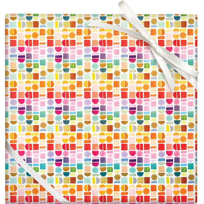 WATERCOLOUR WRAPPING PAPER TWO ROLL SET - Winterberries