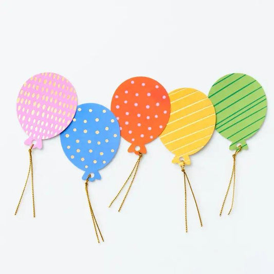 x10 Balloon Gift Tags - Winterberries
