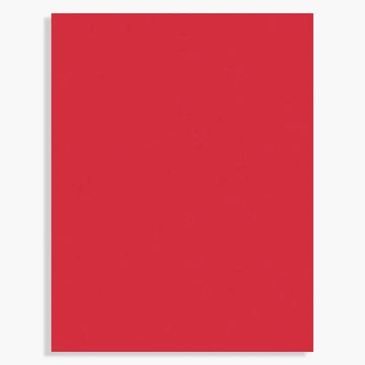 Red Solid Wrapping Paper - Winterberries