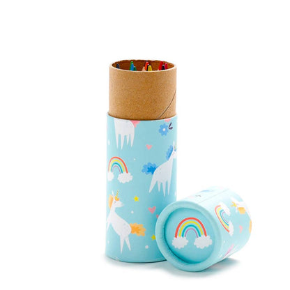 Unicorn Magic Pencil Pot with 12 Colouring Pencils - Winterberries