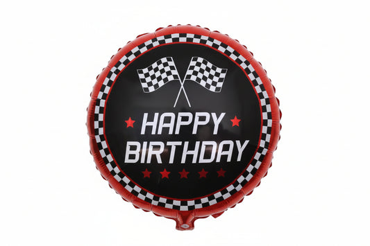 RACING THEMED DEFLATED FOIL BALLOON - Winterberries