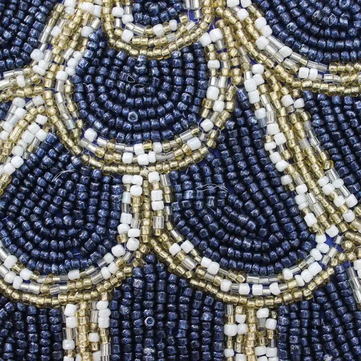 Blue & Gold Placemat - Winterberries