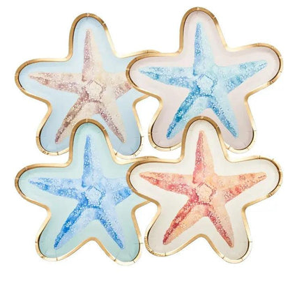 x8 Starfish Plates - Winterberries