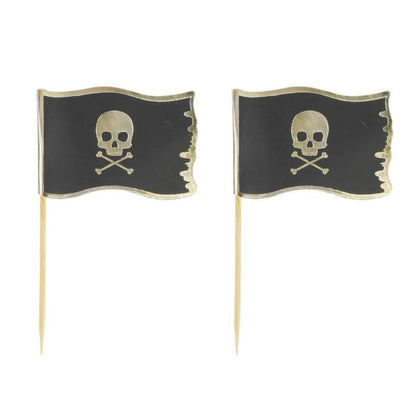 x10 Pirate Flag Toppers - Winterberries
